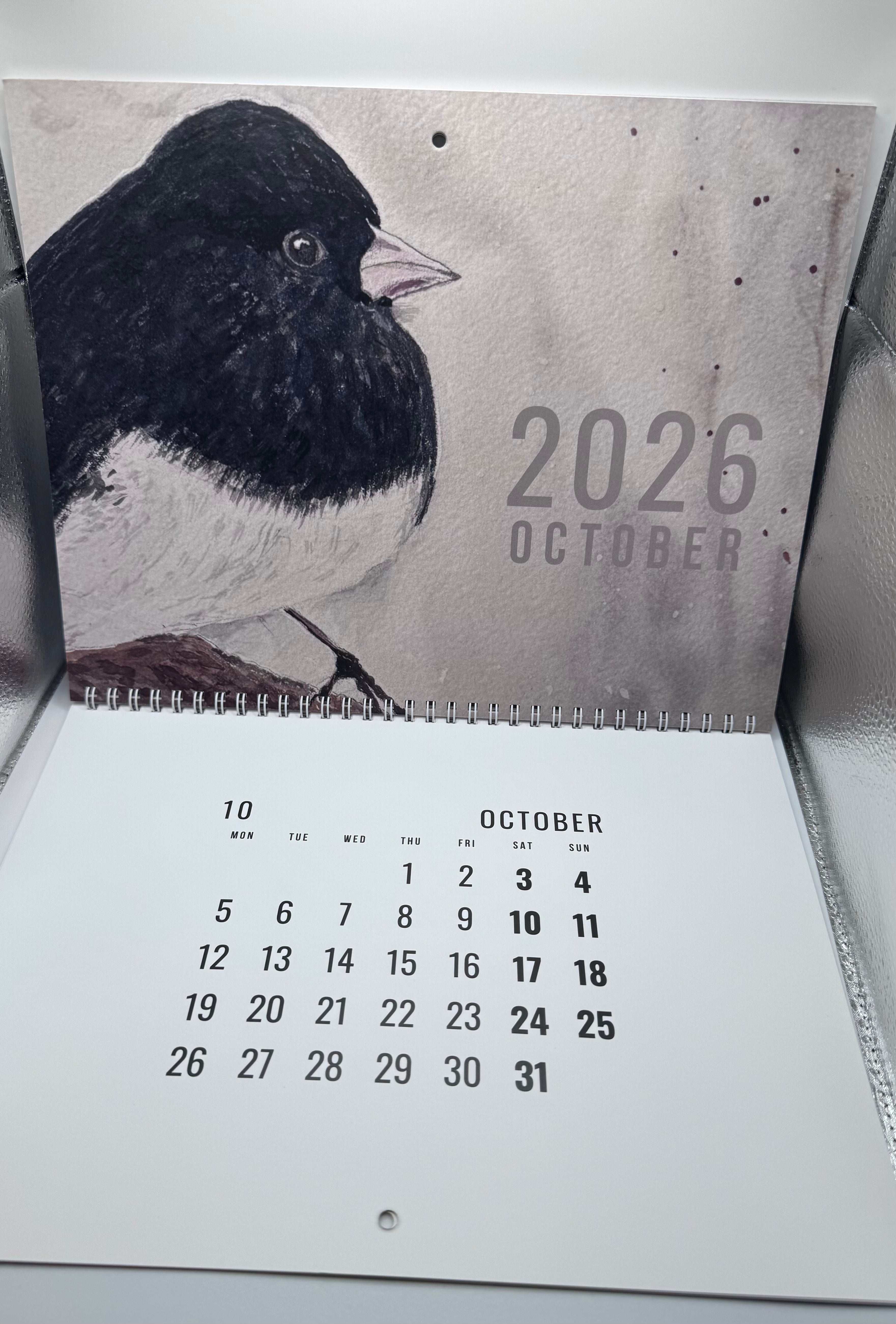 2026 Wall Calendar - Of Wings