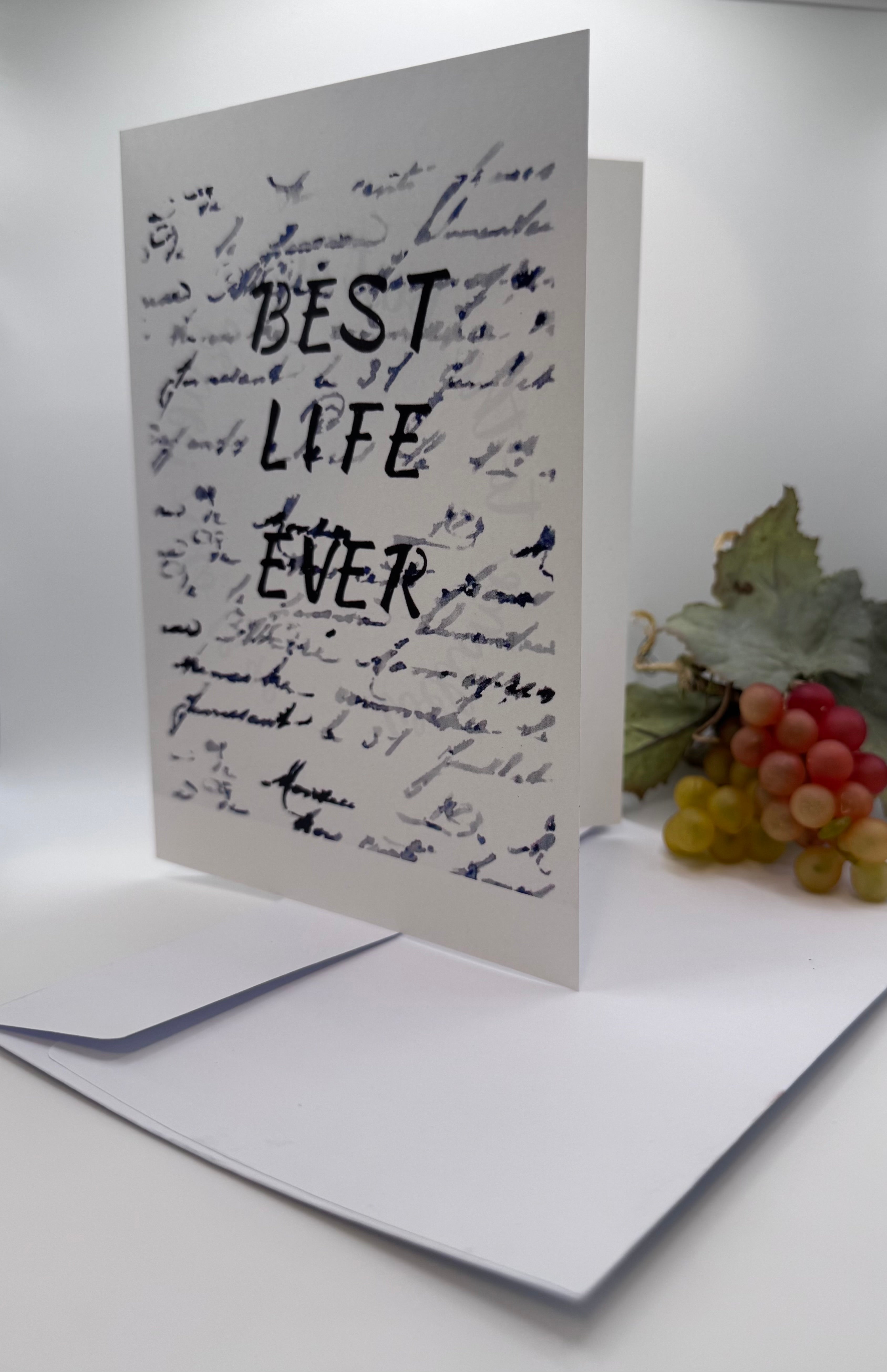 'Best Life Ever' - Art Print card