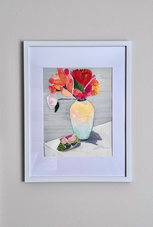 'Summer's Delight' - Fine Art Watercolour Print (Unframed)